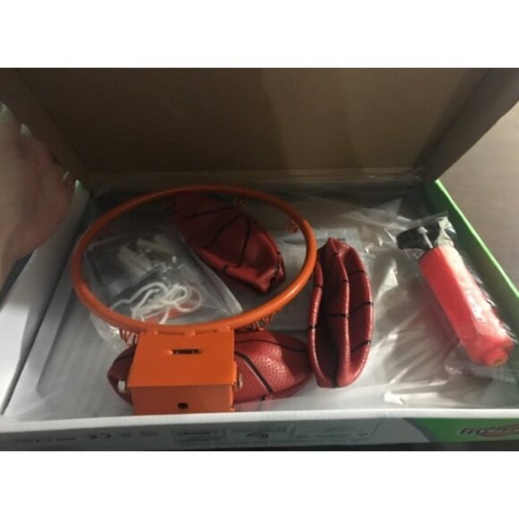 Indoor Mini Basketball Hoop Set with 3 Balls for Kids and Adults - Picture 2 of 2